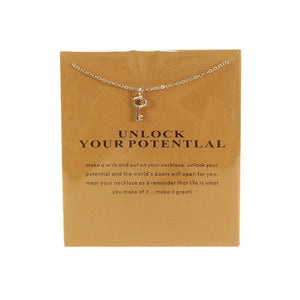 Karma Series Necklace - Unlock Your Potential