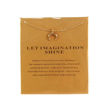 Load image into Gallery viewer, Karma Series Necklace - Let Imagination Shine
