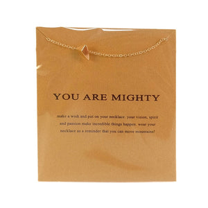 Karma Series Necklace - You Are Mighty