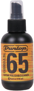Limpiador y Pulidor de Guitarra Dunlop Formula 65 - 4 oz Spray