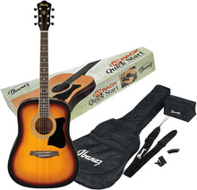 Load image into Gallery viewer, Ibanez IJV50 JamPack Quickstart Acoustic Guitar Bundle
