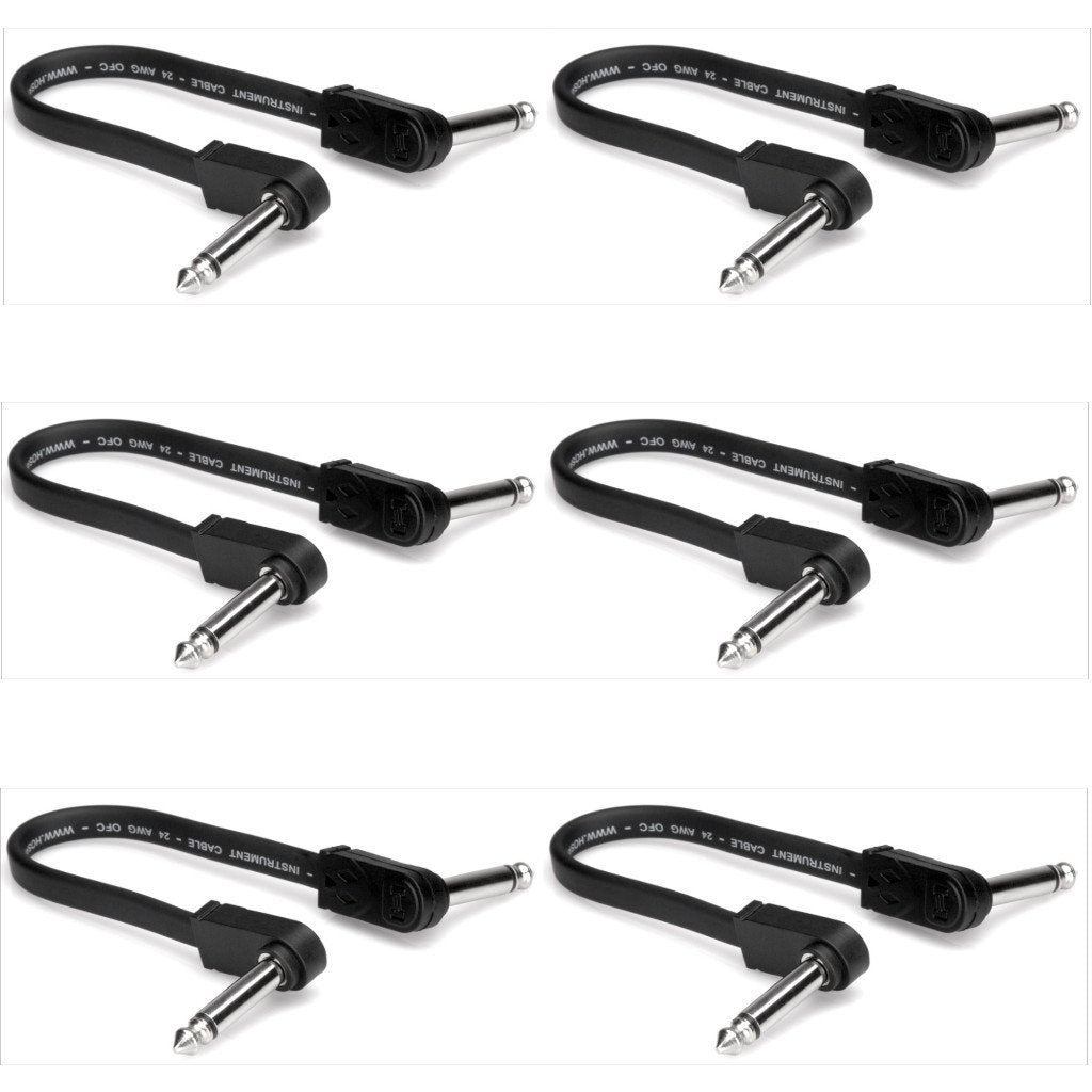 Pack of 6 Patch Cables 6