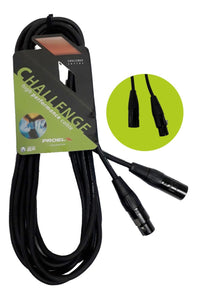 Cable para Micrófono Proel Challenge 250LU - Largo Variado