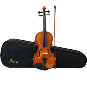 3/4 Violin With Plywood Case Austin L1413P