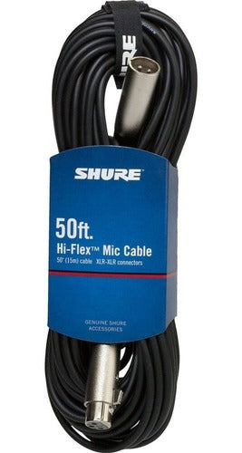 Cable de Micrófono XLR Shure C50J