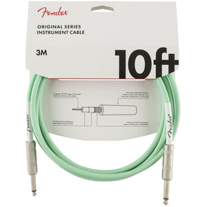 Fender Original Series 10ft Instrument Cable with Straight Tip - Assorted Colors