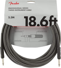 Load image into Gallery viewer, Fender Professional Series 18.6ft Instrument Cable with Straight Tip
