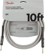 Load image into Gallery viewer, Fender Professional Series 10ft Instrument Cable with Straight Tip

