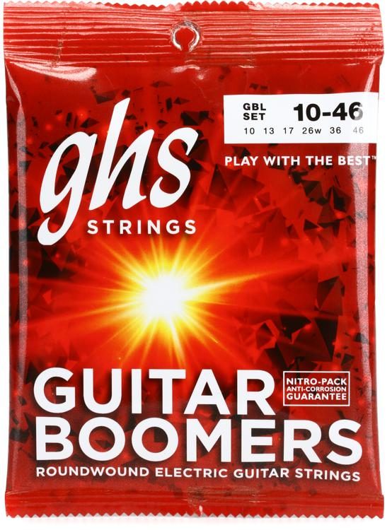 Cuerdas de Guitarra Eléctrica GHS Guitar Boomers 10-46