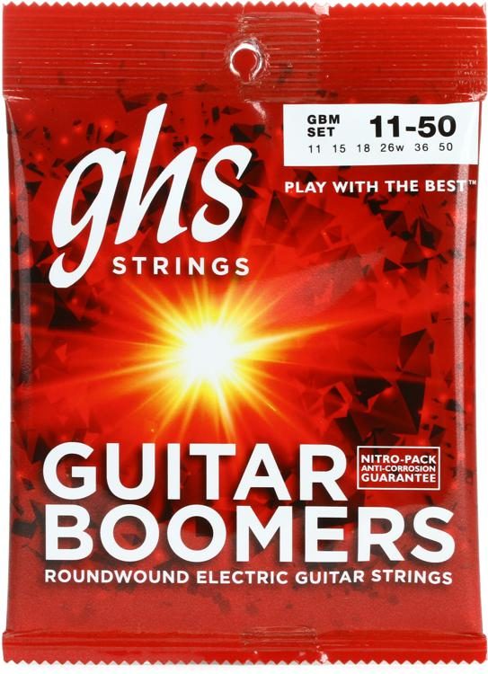 GHS Guitar Boomers 11-50 Electric Guitar Strings