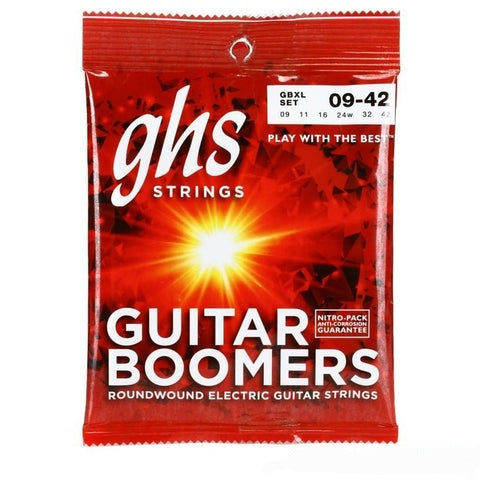 Cuerdas de Guitarra Eléctrica GHS Guitar Boomers 9-42