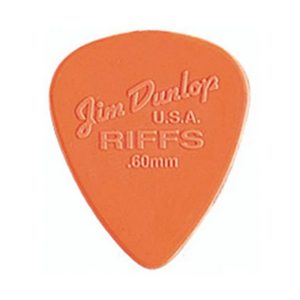 Uña Dunlop Riffs Nylon - Disponible en Diferentes Grosores