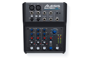 Alesis Multimix 4 USB FX Analog Console with 4 Channel USB Interface