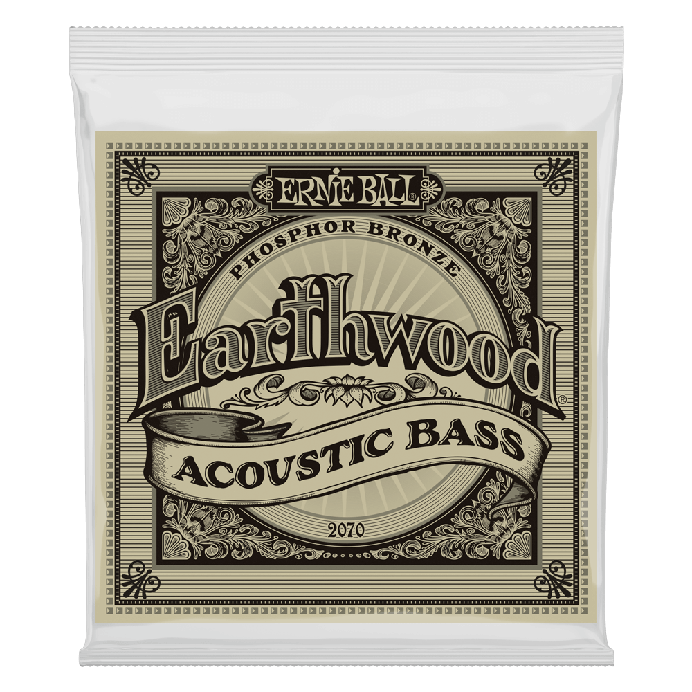 Cuerdas de Bajo Acústico Ernie Ball Earthwood Phosphor Bronze Acoustic Bass