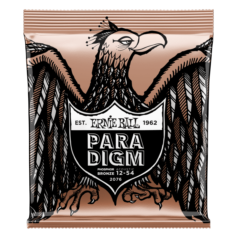 Cuerdas de Guitarra Acústica Ernie Ball Paradigm Phosphor Bronze Light 12-54