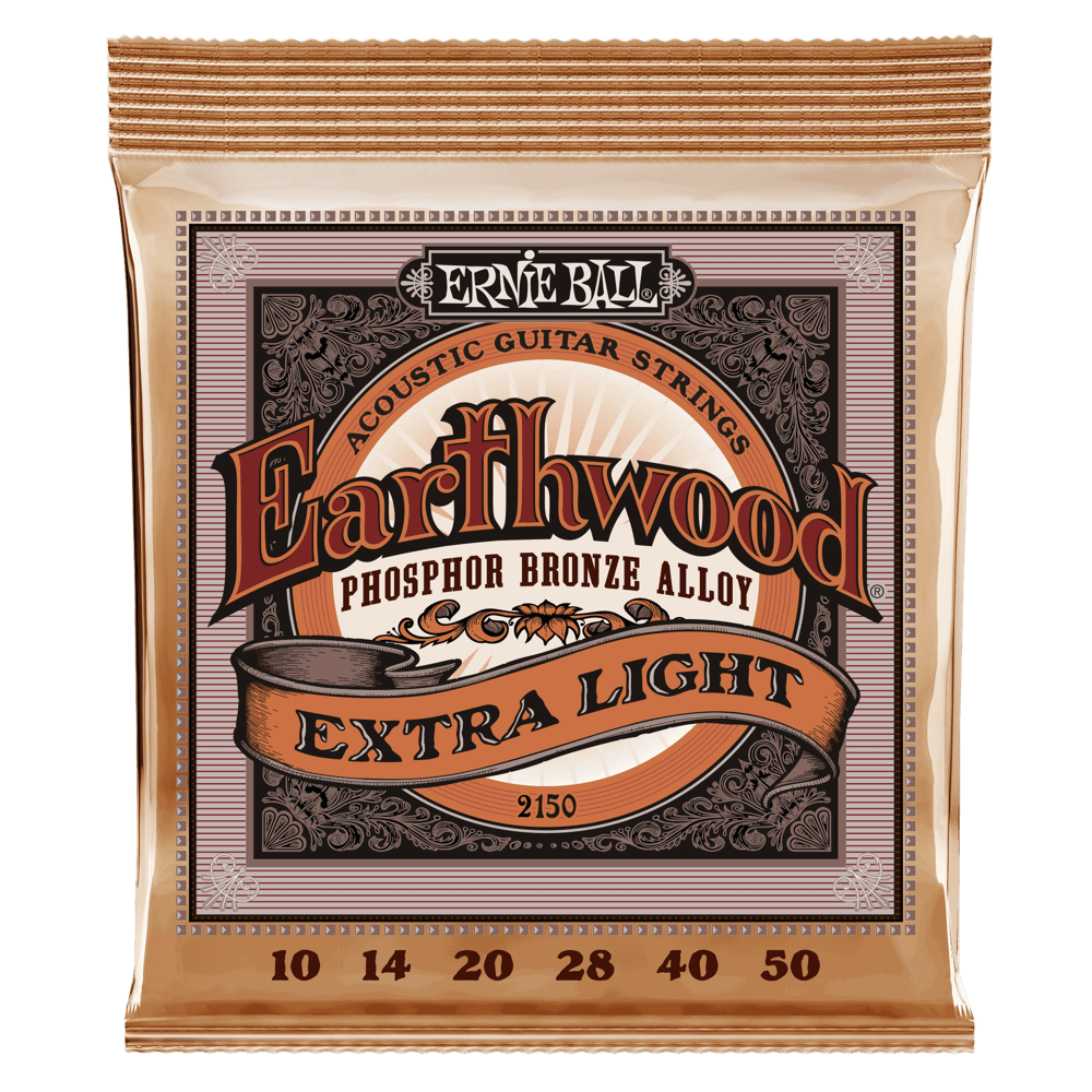 Cuerdas de Guitarra Acústica Ernie Ball Earthwood Phosphor Bronze Extra Light 10-50