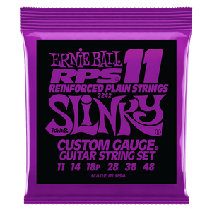 Ernie Ball RPS 11 Power Slinky Nickel Wound Electric Guitar Strings 11-48