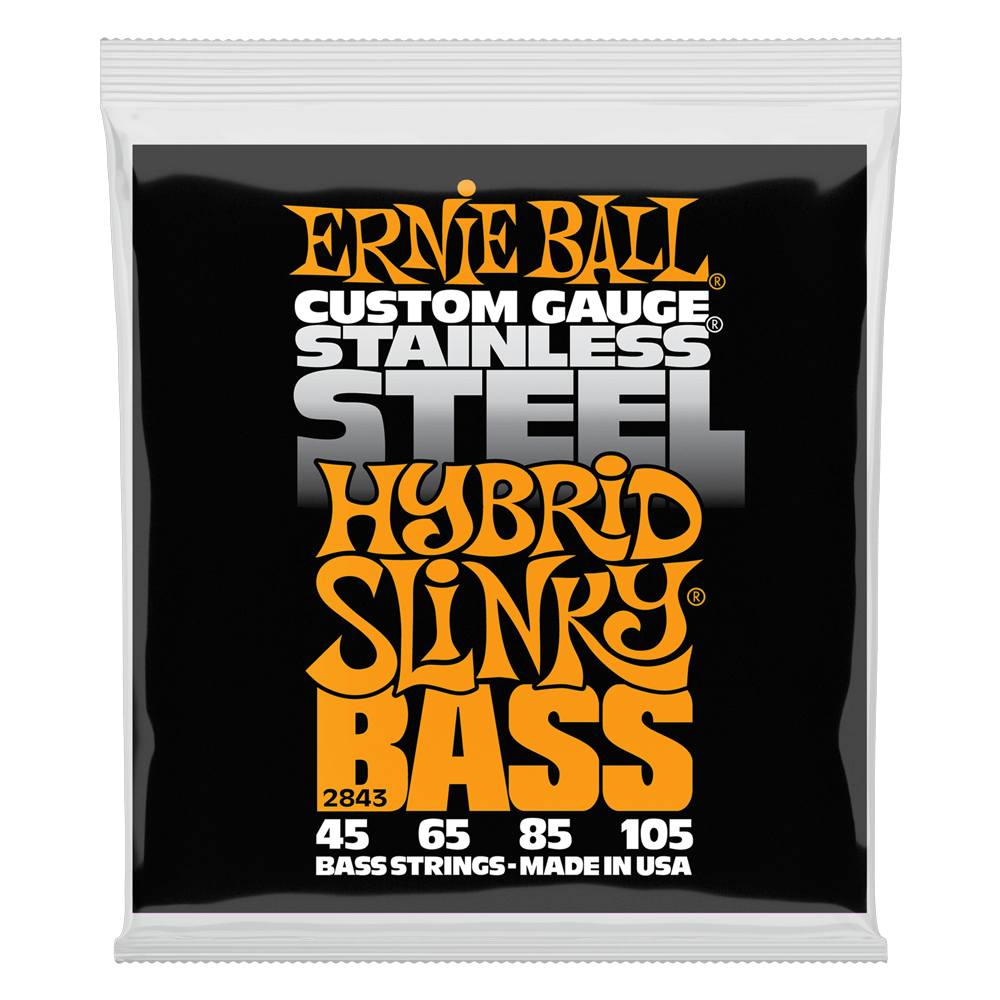Bass Strings Ernie Ball Hybrid Slinky Stainless Steel 45-105