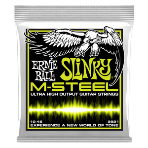 Ernie Ball M-Steel Regular Slinky 10-46 Electric Guitar Strings