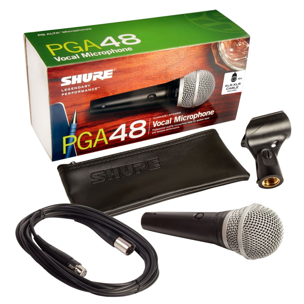 Shure PGA48-XRL Vocal Microphone