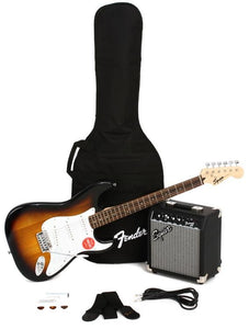 Squier Strat Pack Electric Guitar Bundle