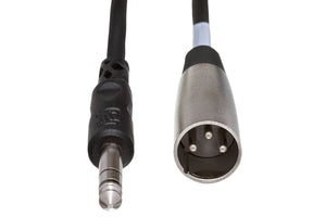 Hosa STX-100M XLR3M to 1/4" TRS Balanced Interconnect Cable