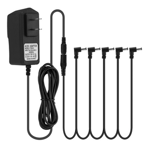 9V 1A Power Adapter with 5 Daisy Chain with L Tip