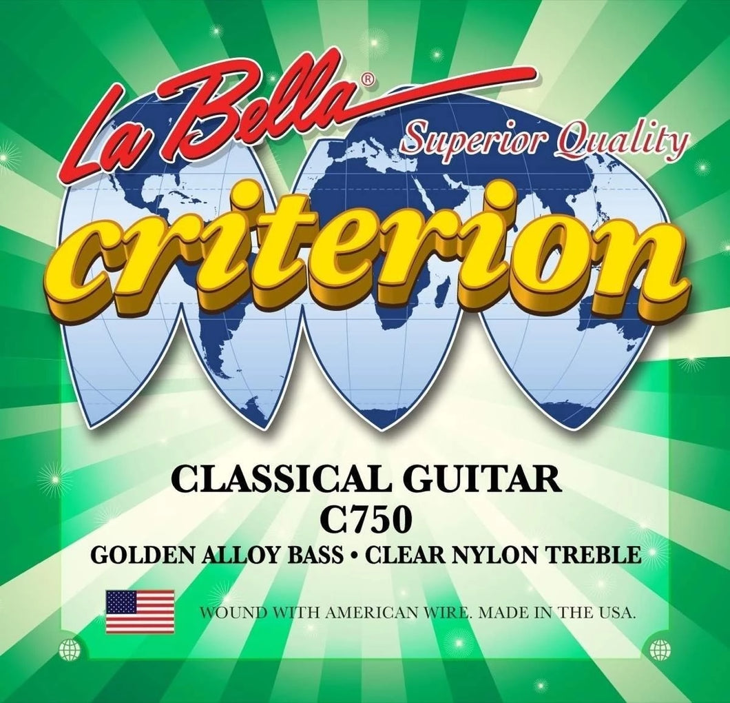 Cuerdas de Guitarra Clásica La Bella Criterion C750