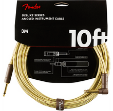 Load image into Gallery viewer, Fender Deluxe Series Angled Tip 10ft Instrument Cable
