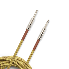 Load image into Gallery viewer, D&#39;Addario Custom Series Braided 15ft Instrument Cable with Straight Tip
