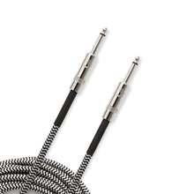 Load image into Gallery viewer, D&#39;Addario Custom Series Braided 10ft Instrument Cable with Straight Tip
