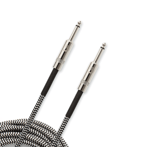 Cable para Instrumento de 10ft con Punta Recta D'Addario Custom Series Braided
