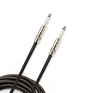 D'Addario Custom Series Braided 10ft Instrument Cable with Straight Tip