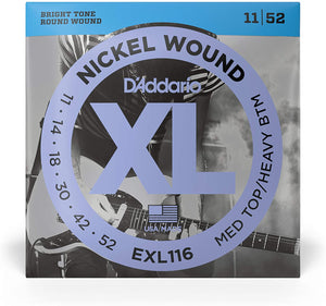 Cuerdas de Guitarra Eléctrica D'Addario XL EXL116 Nickel Wound 11-52