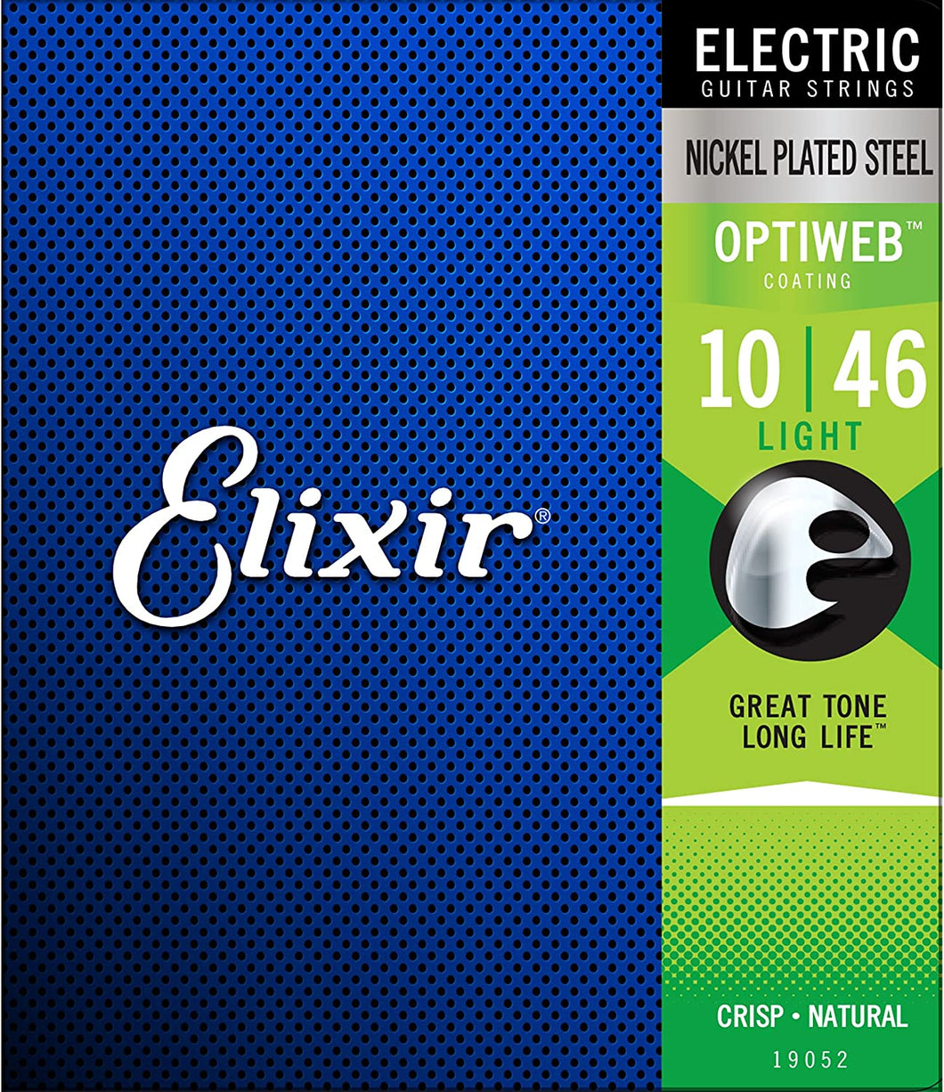 Elixir Optiweb Nickel Plated Steel 10-46 Electric Guitar Strings