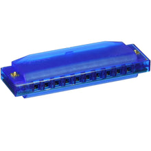 Load image into Gallery viewer, Hohner Transluscent Clearly Colorful Harmonica
