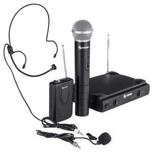 Steren WR-057 Two Wireless Microphone System 