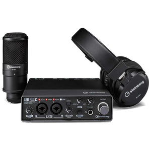 Steinberg UR22CR Recording Package with Interface, Microphone and Headphones