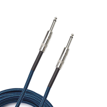 Load image into Gallery viewer, D&#39;Addario Custom Series Braided 10ft Instrument Cable with Straight Tip
