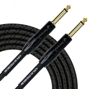 Cable para Instrumento de 12ft con Punta Recta Kirlin Premium Plus