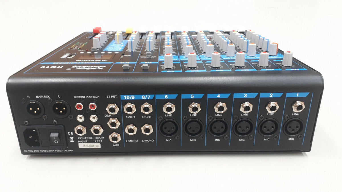 Soundking KG10 10 Channel Analog Console – Rockaholic Music Shop
