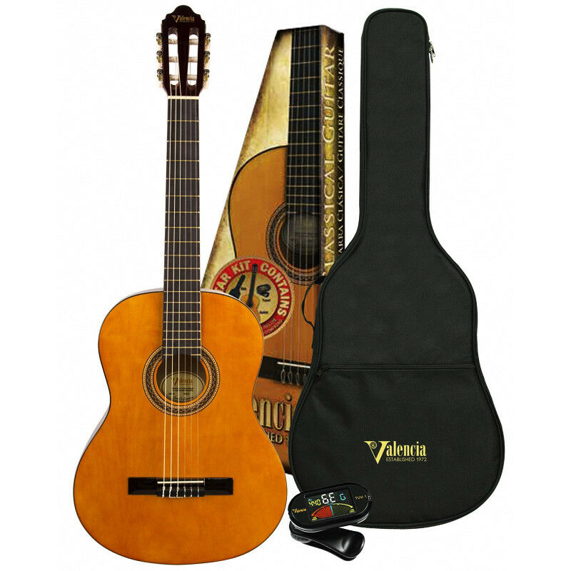 Paquete de Guitarra Clásica Valencia VC104K