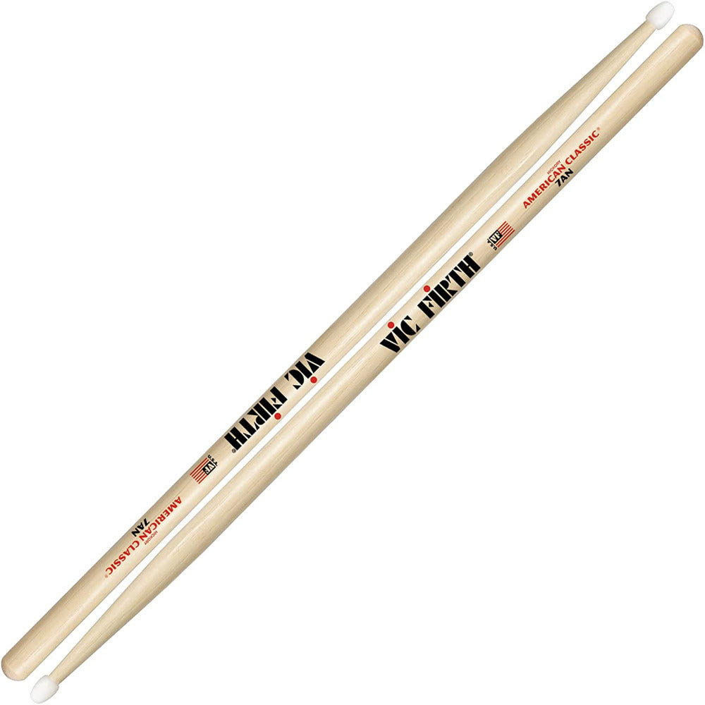 Baquetas de Madera con Punta de Nylon Vic Firth American Classic 7AN